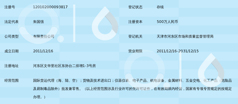 天津市荣航国际货运代理 专业可靠的货运代理服务